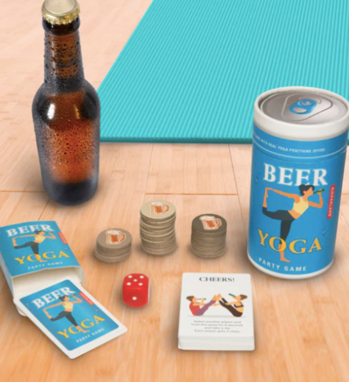 Beer Yoga Party Game