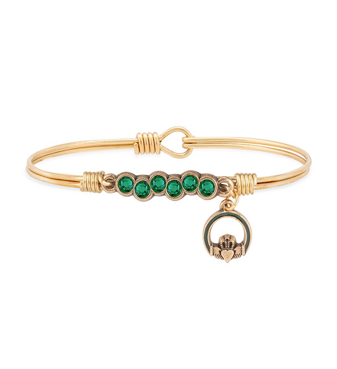 Luca + Danni Claddagh Starlight Bangle Bracelet