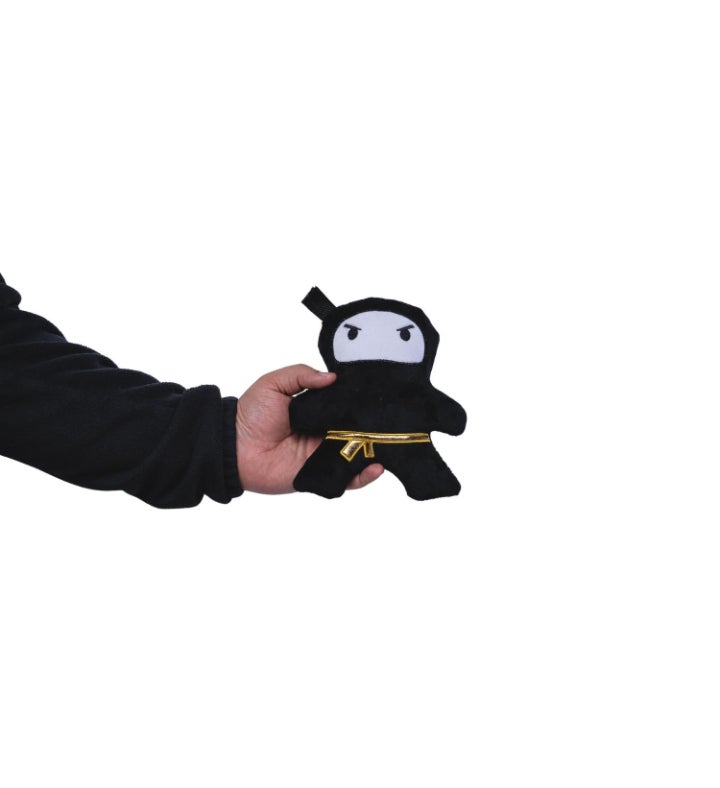 Ninja Love Crinkle And Squeaky Plush Dog Toy Combo