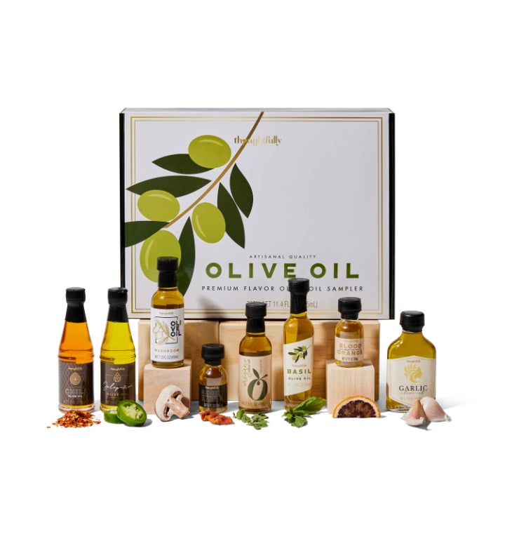 Artisanal Olive Oil Sampler, Set Of 8
