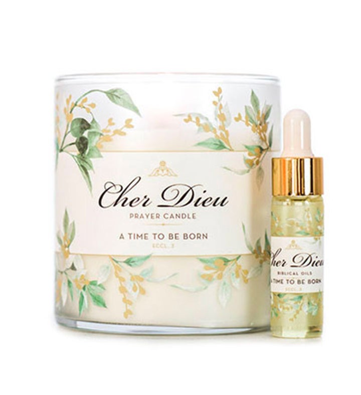 A Time To Be Born Candle Set