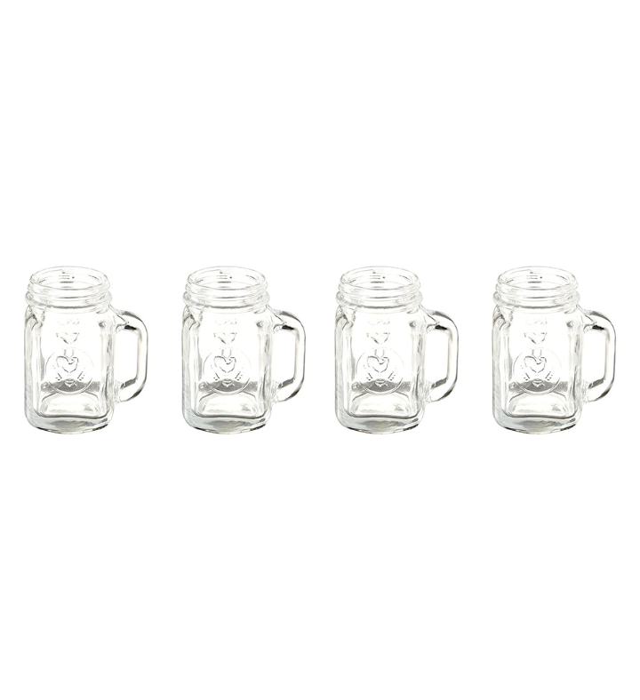 Mason Jar Shot Glasses Set Of 4