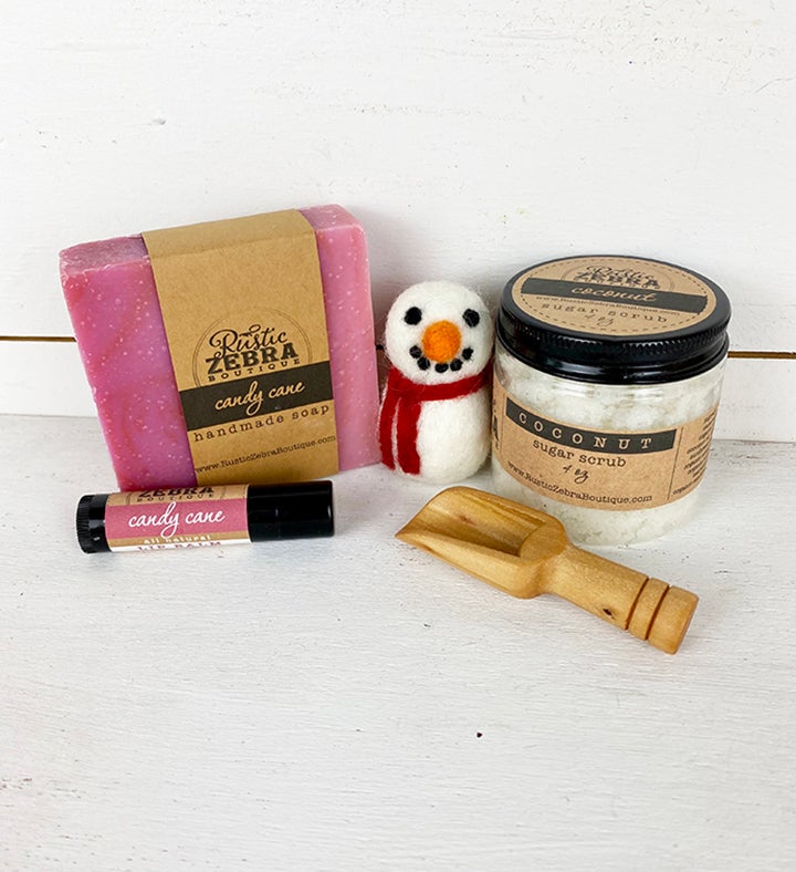 Snowman Spa Gift Box