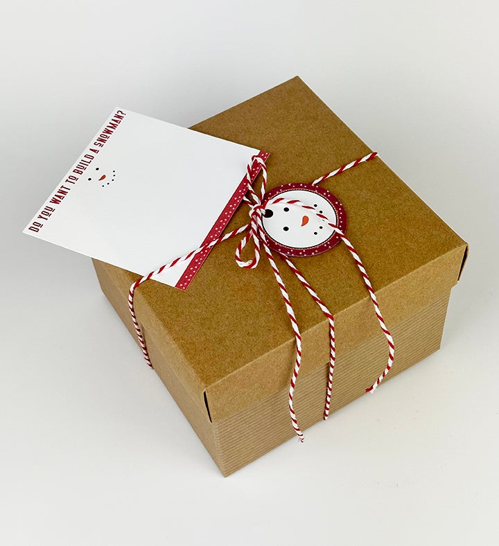 Snowman Spa Gift Box