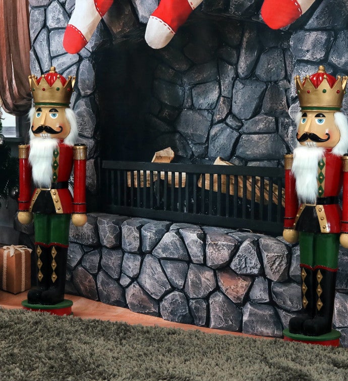 Matthias The Nutcracker Prince - 37-inch Christmas Decor - Set Of 2