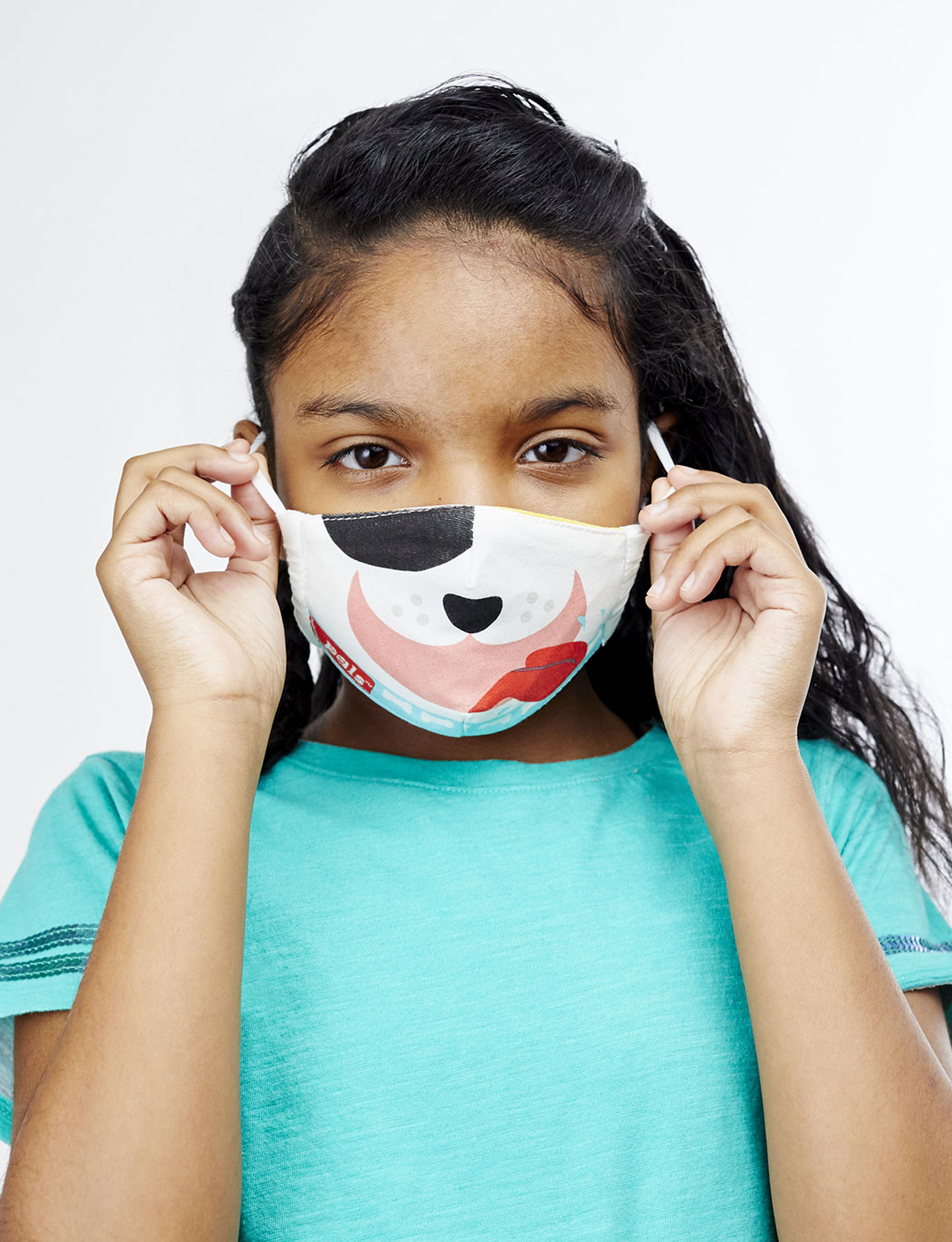 Cat & Dog Pals Reversible Face Mask