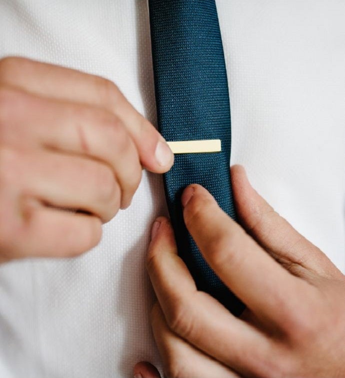 Cufflinks And Tie Clip Set