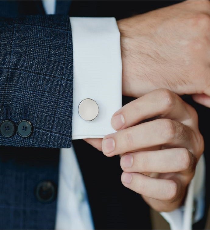 Cufflinks And Tie Clip Set