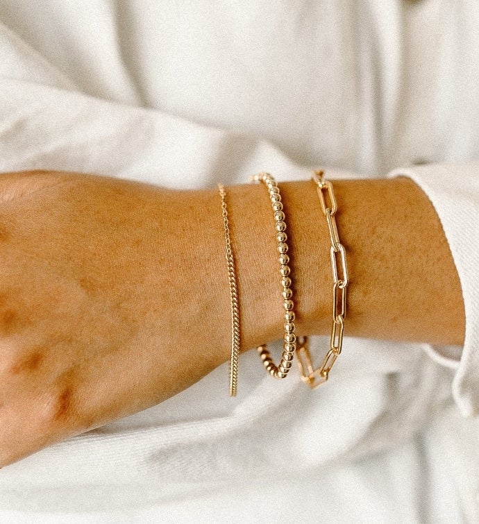 14k Gold-Filled Bracelet Gift Set