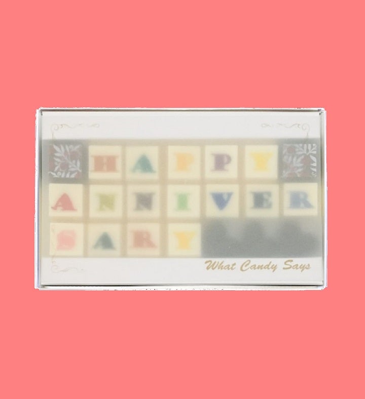 Happy Valentine's Day Baby Chocolate Message Gift