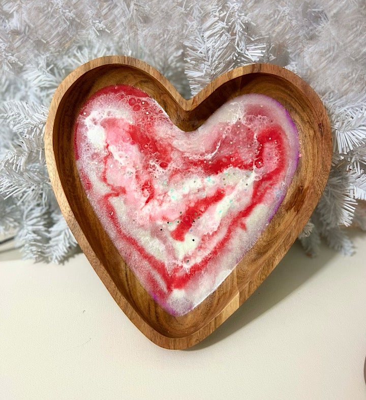 Hand-painted Heart Bowls