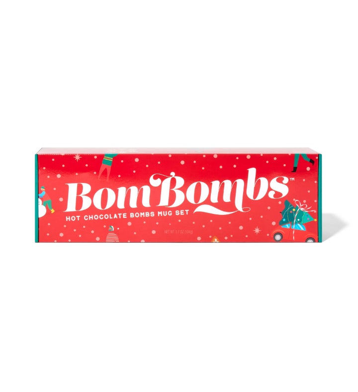 Bombombs Holiday Hot Chocolate Bombs And Mugs Gift Set
