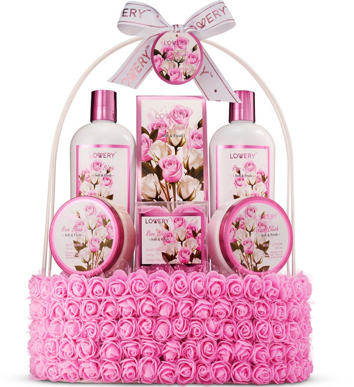 Rose Blush Bath Gift Set