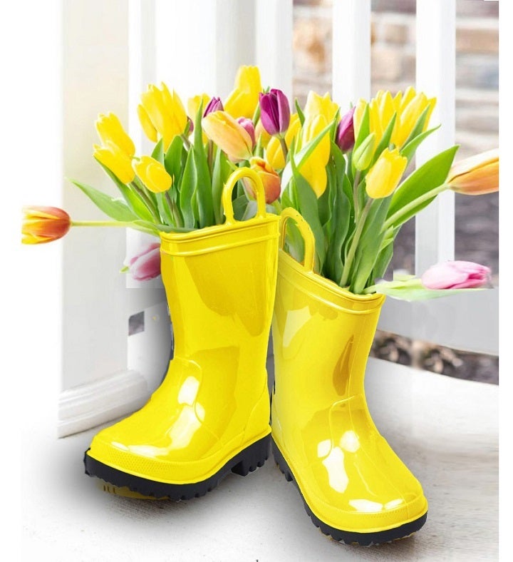 Yellow Rainboot Centerpiece