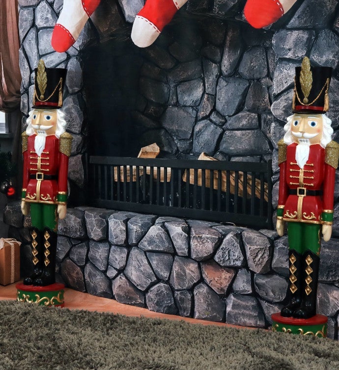 37" Polyresin Nutcracker Soldier Christmas Decoration Holiday Statue