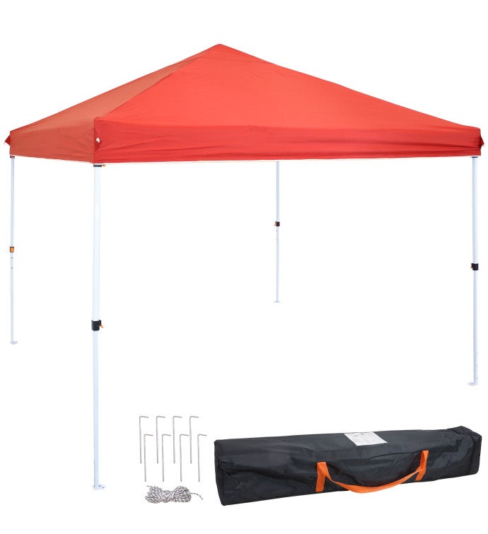 12x12 Foot Standard Pop up Canopy With Carry Bag   Blue