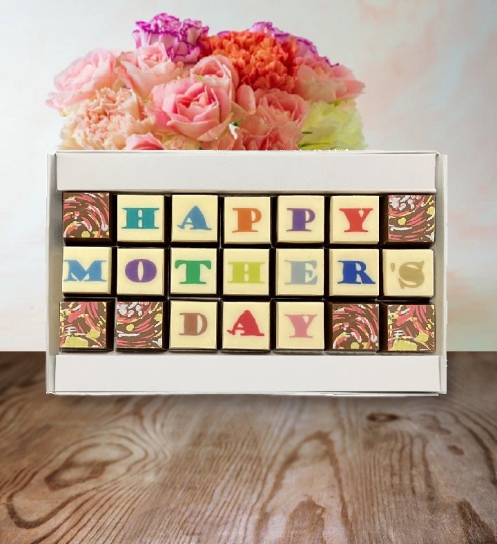 Happy Mother's Day Chocolate Message Gift For Women