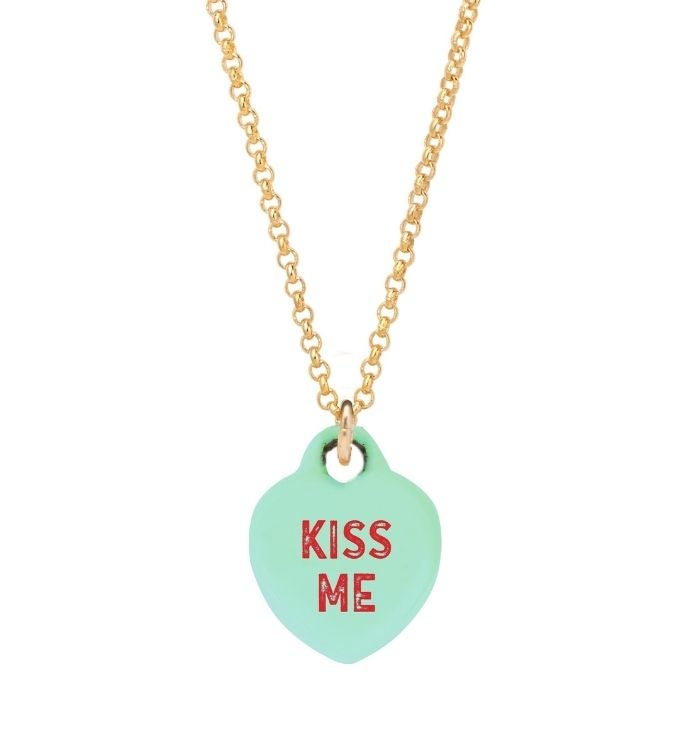 Sweethearts® X Luca + Danni Kiss Me I'm Irish Necklace