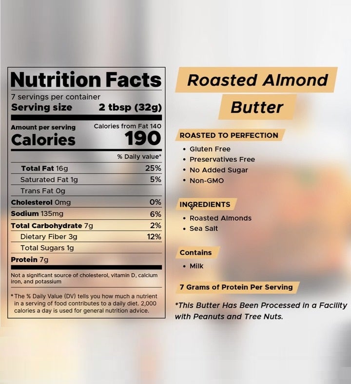 Roasted Almond Butter