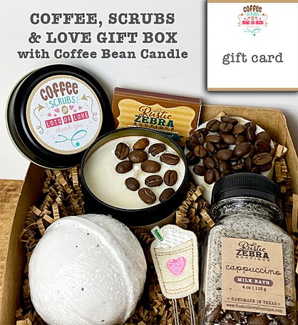 Coffee, Scrubs & Love Gift Box