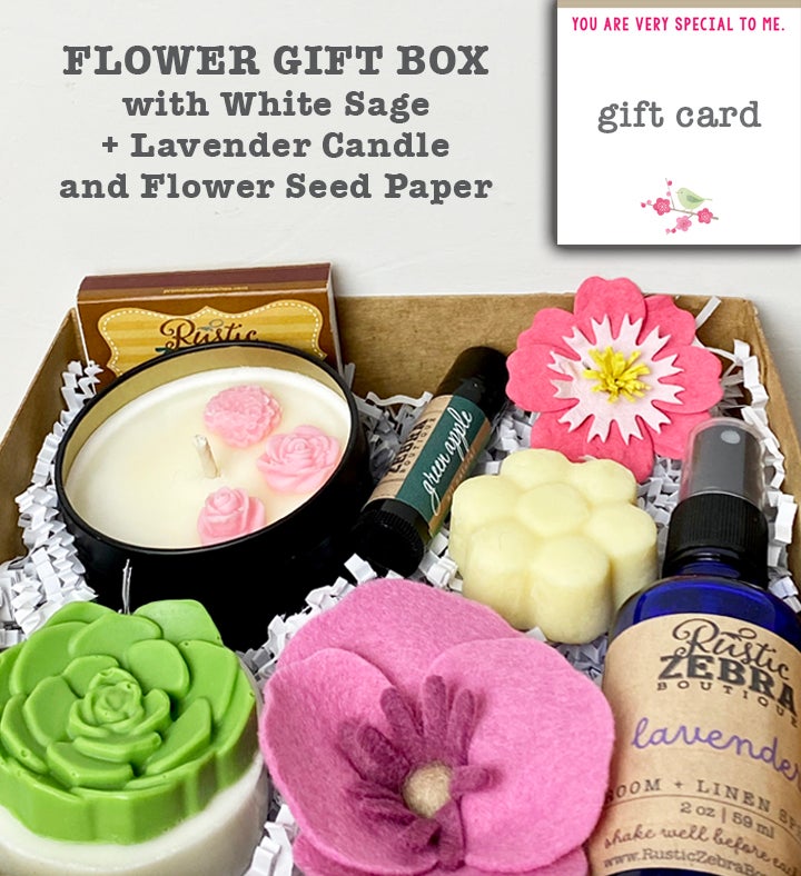 Flower Gift Box With Flower Seeds