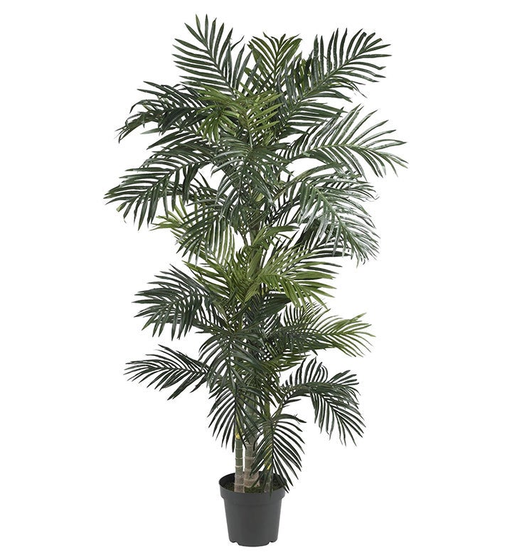 Nearly Natural 56" Areca Palm Silk Tree W/basket"