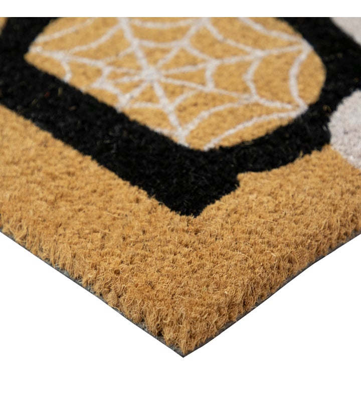 Natural Coir "Boo" Halloween Doormat 18" x 30"