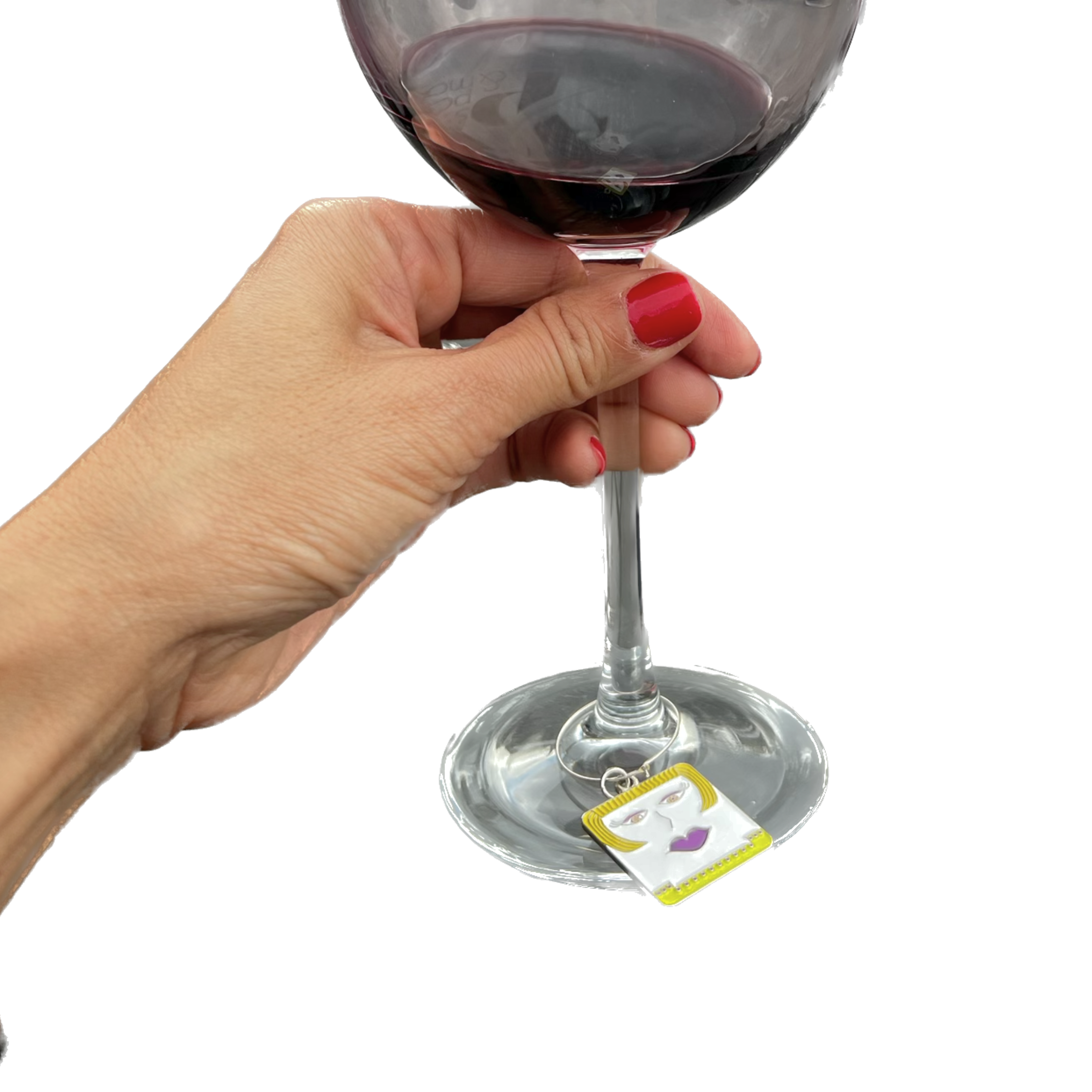 Personality Plates Wine Charms – Sisters First Edition 