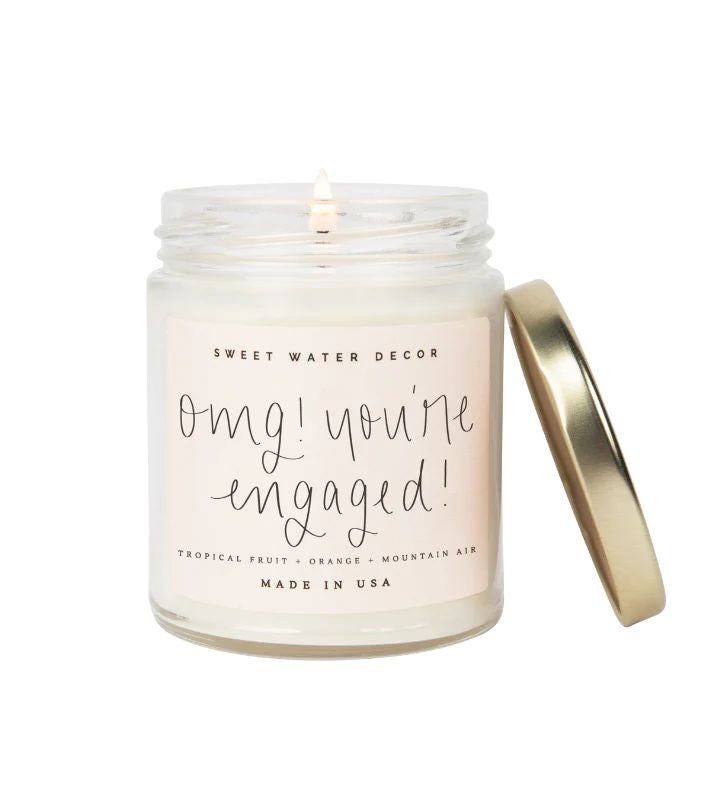 Omg! You're Engaged! Soy Candle   9 Oz