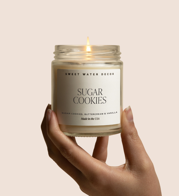 Sugar Cookies Soy Candle - 9 Oz