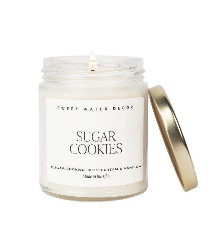 Sugar Cookies Soy Candle   9 Oz