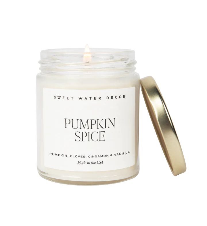 Pumpkin Spice Soy Candle   9 Oz