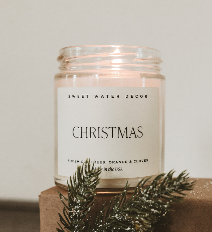 Stillwater Bath and Body™ Candy Cane Scented Candle for Home | Non Toxic  Long Lasting Soy Candles | Christmas Candles | 12.5 oz Jar | Hand Made in  The