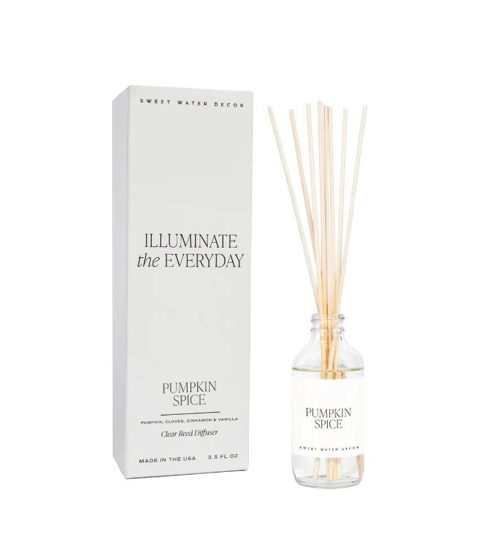 Pumpkin Spice Clear Reed Diffuser