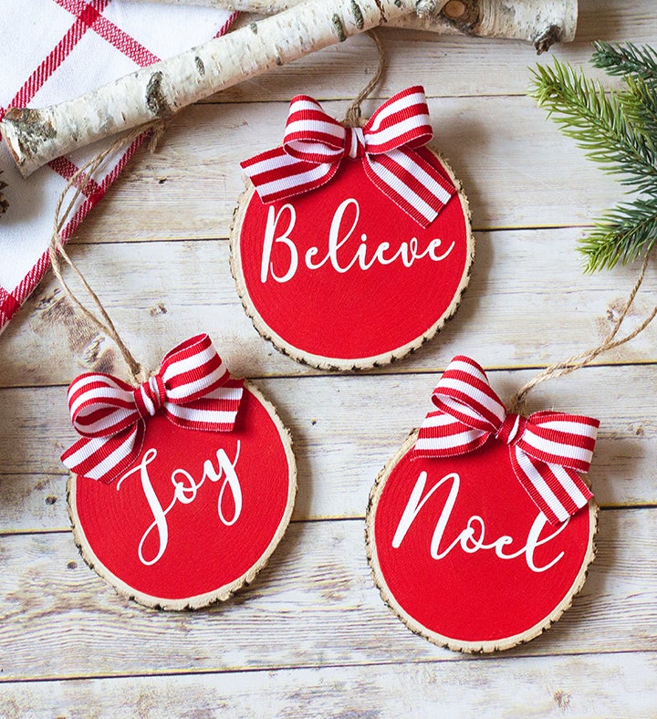 3 Piece Christmas Ornament Set