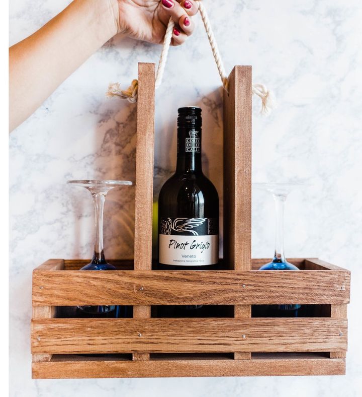 At-home Diy Wine Caddy Kit