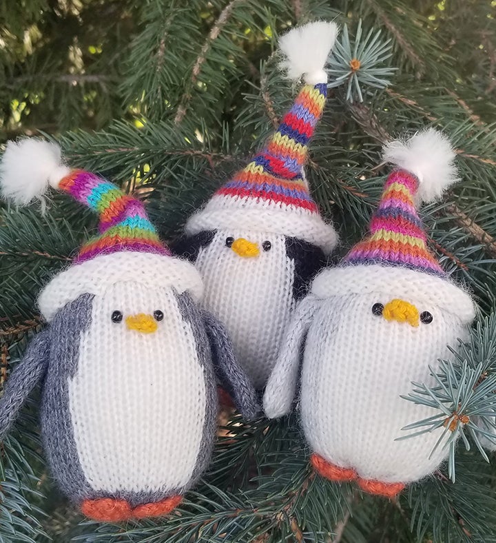 Penguin Ornaments, Set Of 3