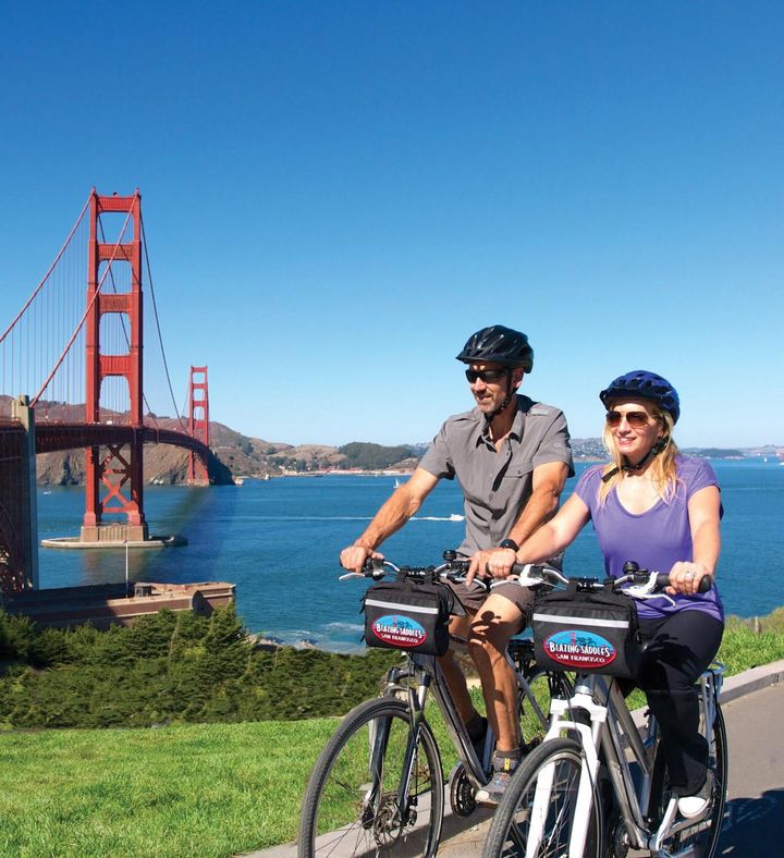 Golden Gate Bridge Guided Bike And Brew Tour