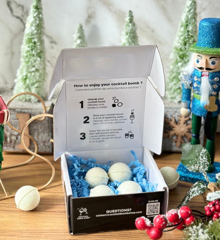 Santa’s Secret Cocktail Bomb 4 Pack Gift Set