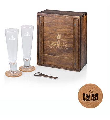 Super Bowl Lviii - Pilsner Beer Glass Gift Set