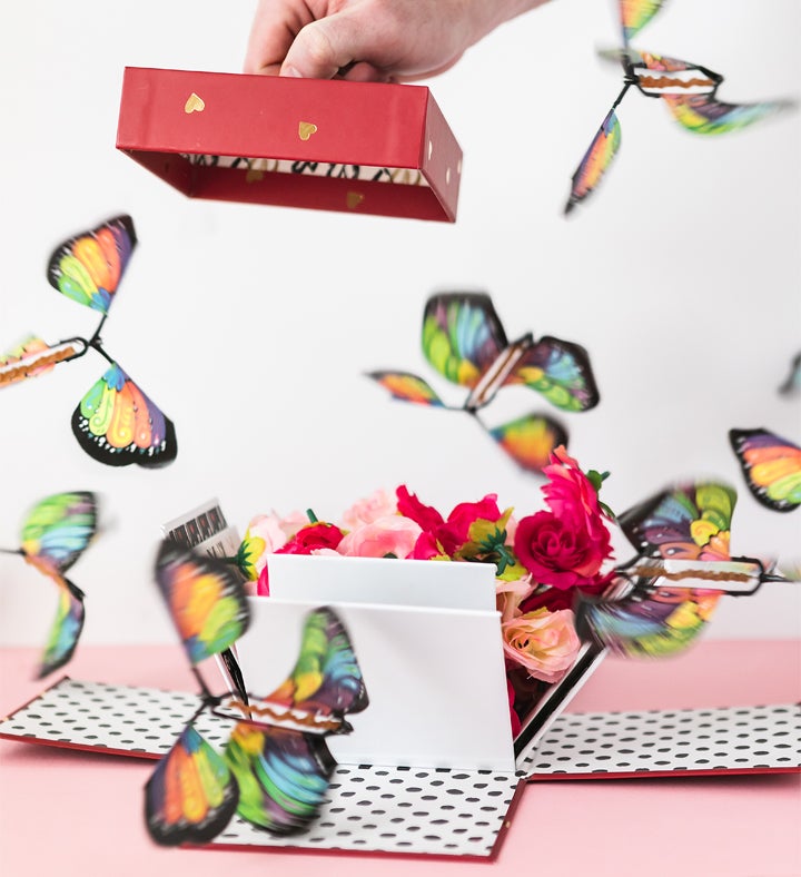 Mother's Love Explosion Cake Gift Box