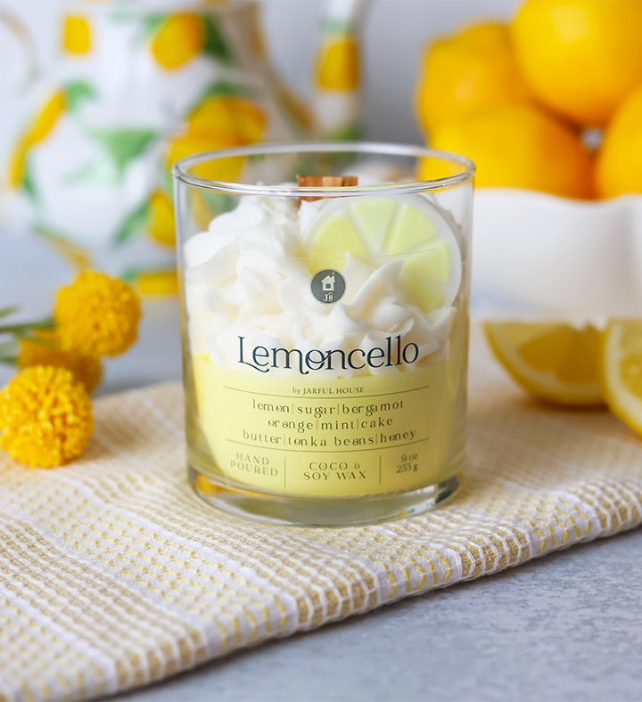 Lemoncello Dessert Candle Melts Match Gift Set | Marketplace