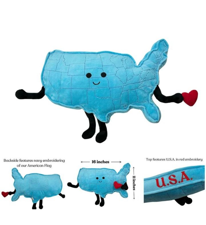 Stuffed States Usa Plushie