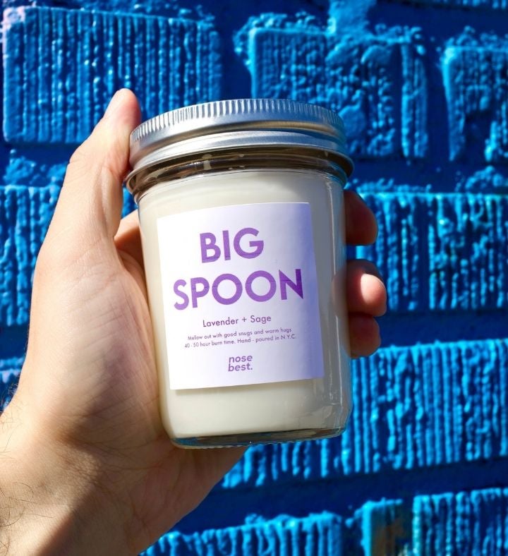 Big Spoon| Lavender & Sage| Cheeky Candle Gift 8oz