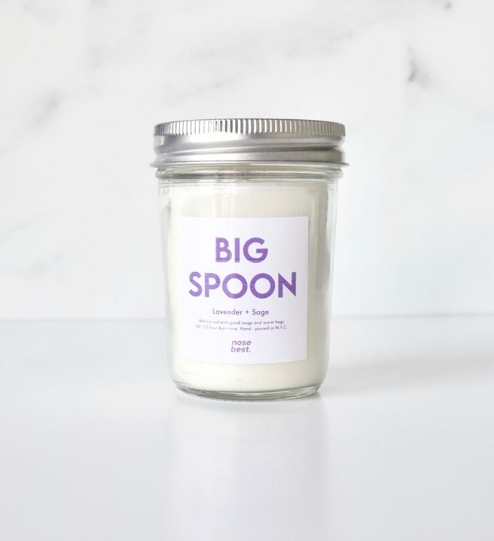 Big Spoon| Lavender & Sage| Cheeky Candle Gift 8oz