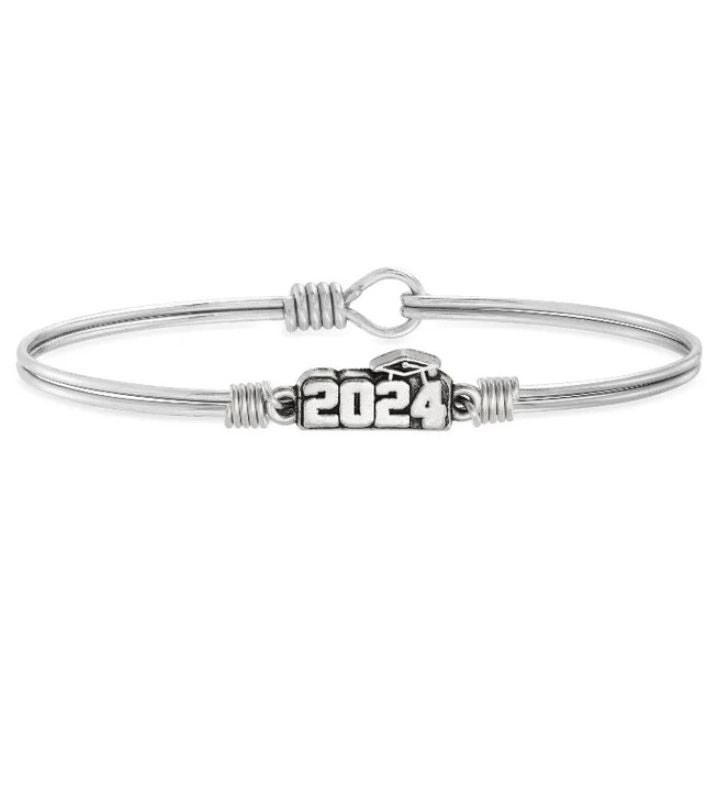 2024 Graduation Bangle Bracelet