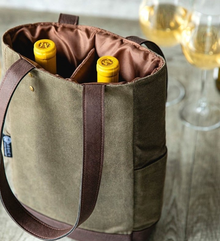 Picnic Time 2 Bottle Insulated Wine Cooler Bag