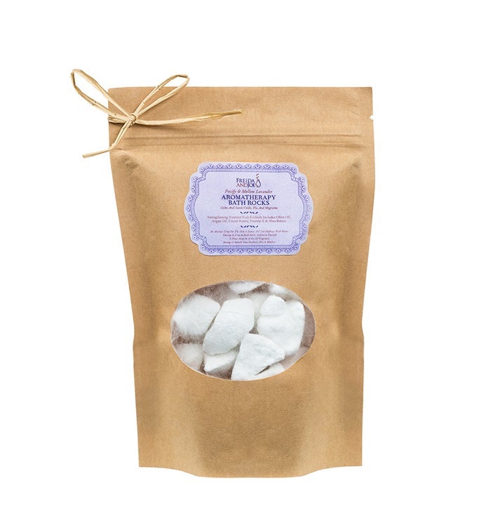 Aromatherapy Relaxing Lavender Scent Bath Rocks Set