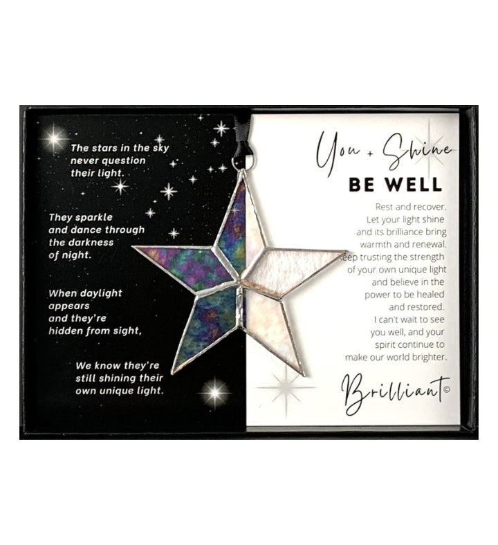 Be Well Star: Thoughtful Get Well Gift with Supportive Message