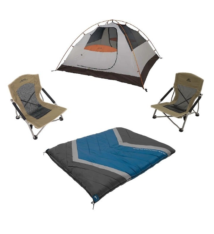 Alps Mountaineering Camping Set For Two    sage Green